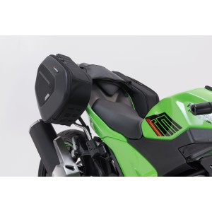 Juego de alforjas PRO BLAZE H Negro. Kawasaki Ninja 500 SE, Z500 (23-).