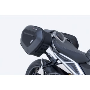 Juego de alforjas PRO BLAZE H Negro. Triumph Street Triple 765 (19-).
