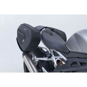 Set de alforjas PRO BLAZE H Negro. Triumph Speed Triple 1200 RR / RS (21-).