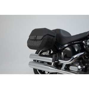 Sistema de bolsas laterales Legend Gear LH2/LH1 25,5/19,5 l. Softail Low Rider / S (17-).