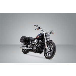 Sistema de bolsas laterales Legend Gear LH1/LH1 2x 19,5 l. Softail Low Rider / S (17-).