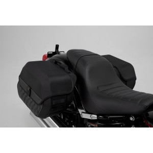 Sistema de bolsas laterales Legend Gear LH1/LH1 2x 19,5 l. Softail Low Rider / S (17-).