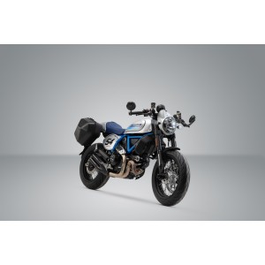 Sistema de maletas laterales URBAN ABS 2x 16,5 l. Ducati Scrambler Cafe Racer (17-18).