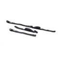 Correas ROK 2 correas ajustables. Negro. 500 mm-1500 mm. Pares