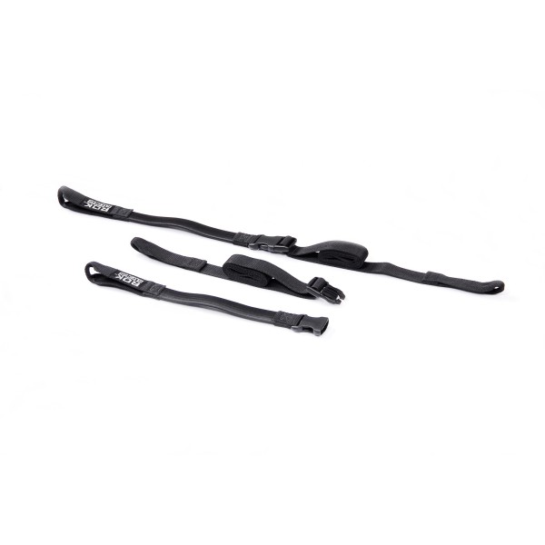 Correas ROK 2 correas ajustables. Negro. 500 mm-1500 mm. Pares