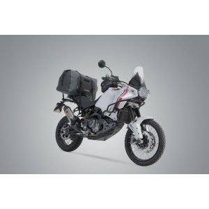 Bolsa trasera Drybag 600 60 l. Impermeable. Gris/Negro.