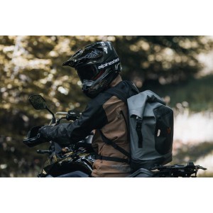 Mochila Drybag 300 30 l. Gris/Negro. Impermeable.