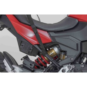 Bolsa trasera Drybag 700 70 l. Impermeable. Gris/Negro.