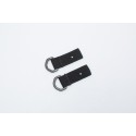 Ojetes de anclaje - set de sujeción de matrícula 2 lazos de anclaje para bolsillos traseros.