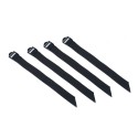 Juego de correas para la bolsa adicional TRAX 4 correas. 30×350 mm. Con obturador de tensión.