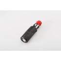 Conector universal con doble puerto USB Carcasa doblegable. 2 x 2.100 mA. 12 - 24 V.