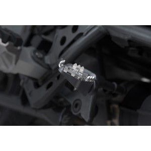 Punta ADVENTURE para pedal de freno Negro/Plateado.