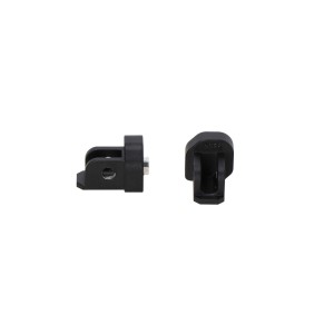 Kit de fijación para reposapiés ION Negro. Honda CRF1100L Africa Twin / Adv Sports.