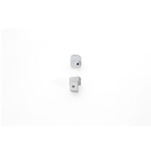 Kit de fijación para reposapiés EVO Plateado. Yamaha Tracer 9 (20-).