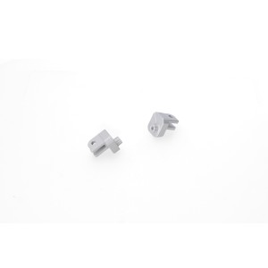 Kit de fijación para reposapiés EVO Plateado. Yamaha Tracer 9 (20-).