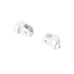 Kit de fijación para reposapiés EVO Plateado. BMW R 1200 GS, R 1250 GS, R 1300 GS.