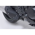Kit de repose-pieds EVO Plateado/negro. Kawasaki Versys 1100 / SE (24-).
