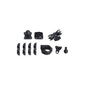 Kit de fijación universal GPS con T-Lock Incl. brazo 2". Para manillar/fijación espejo