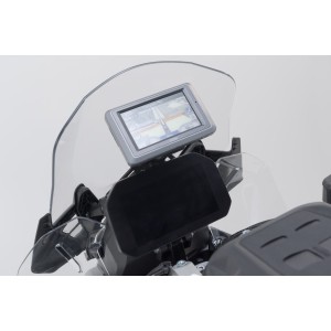 Soporte GPS en salpicadero Negro. BMW R 1300 GS (23-) / Adventure (24-).