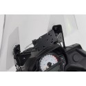 Soporte GPS para salpicadero Negro. Kawasaki Versys 650 (14-21).