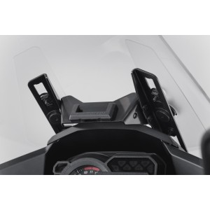 Soporte GPS para salpicadero Negro. Kawasaki Versys 1000 (15-17).