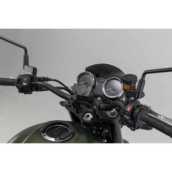 Soporte GPS para salpicadero Negro. Kawasaki Z900RS/ Cafe / SE (17-).