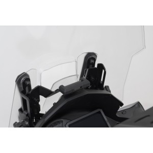 Soporte GPS para salpicadero Negro. Kawasaki Versys 1000 (18-) / 1100 (24-).