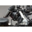 Soporte GPS para manillar Negro. Ducati Multistrada 1200/ 950/ 1260/ V2.