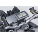 Soporte GPS para manillar Negro. Ducati Multistrada V4 (20-), V2 (24-).