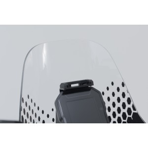 Soporte GPS en salpicadero Negro. Ducati DesertX (22-) / Rally (23-).