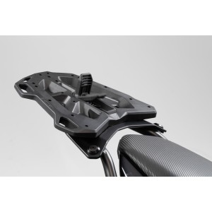 Placa adaptadora para portaequipajes STREET-RACK Para Givi/Kappa con Monokey. Negro.