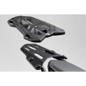 Sistema topcase TRAX ADV Plateado. Honda CB500X, CB500F, CBR500R, NX500.