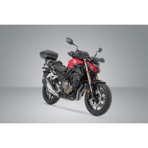 Sistema topcase URBAN ABS Negro. Honda CB500F (18-), CBR500R (18-).