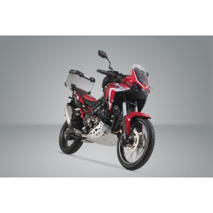 Sistema topcase TRAX ADV Plateado. Honda CRF1100L Africa Twin (19-21).