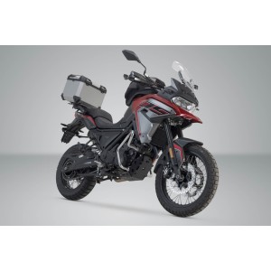 Sistema TRAX ADV topcase Plateado. Voge 650 DS/X (22-).