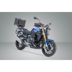 Sistema topcase TRAX ADV Negro. BMW R1200 R/RS (14-18), R1250 R/RS (18-).