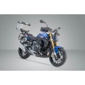 Sistema topcase TRAX ADV Plata. BMW R1200 R/RS (14-18), R1250 R/RS (18-).