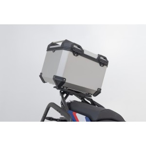 Sistema topcase TRAX ADV Plata. BMW R1200 R/RS (14-18), R1250 R/RS (18-).