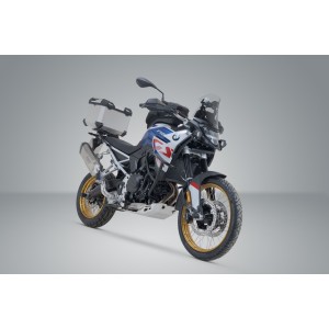 Sistema topcase TRAX ADV Plateado. BMW F 900 GS (23-).