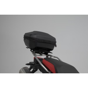 Sistema topcase URBAN ABS Negro. BMW F 750/800/850 GS. Para rack acero inox.