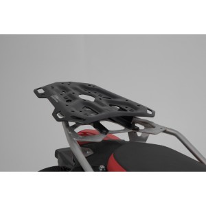 Sistema topcase TRAX ADV Negro. BMW F 750/800/850 GS. Para rack acero inox.