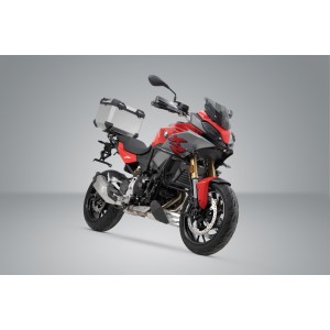 Sistema topcase TRAX ADV Plateado. BMW F 900 R / XR (19-).