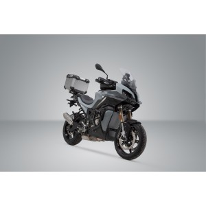 Sistema topcase TRAX ADV Plateado. BMW F 900 XR (19-) / S 1000 XR (19-).