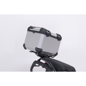 Système topcase TRAX ADV Plateado. Moto Guzzi Stelvio (23-).