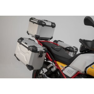 ADVENTURE-RACK Negro. Moto Guzzi V85 TT (19-23).
