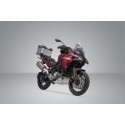 Sistema topcase TRAX ADV Plateado. Benelli TRK 502 X.