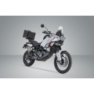 Sistema topcase TRAX ADV Negro. Ducati DesertX (22-) / Rally (23-).