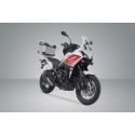 Sistema topcase TRAX ADV Plateado. Moto Morini X-Cape 650 (21-).