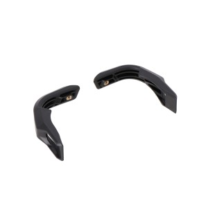 Juego de topes anticaídas para cubiertas Adventure Negro. Para izquierda y derecha.