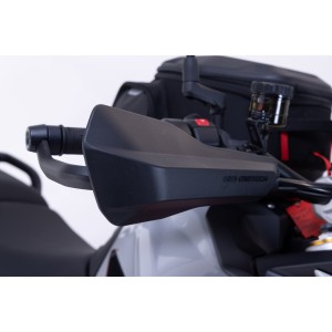 Kit de protectores de manos Sport Negro. Rosca interior del manillar de 6/8 mm.